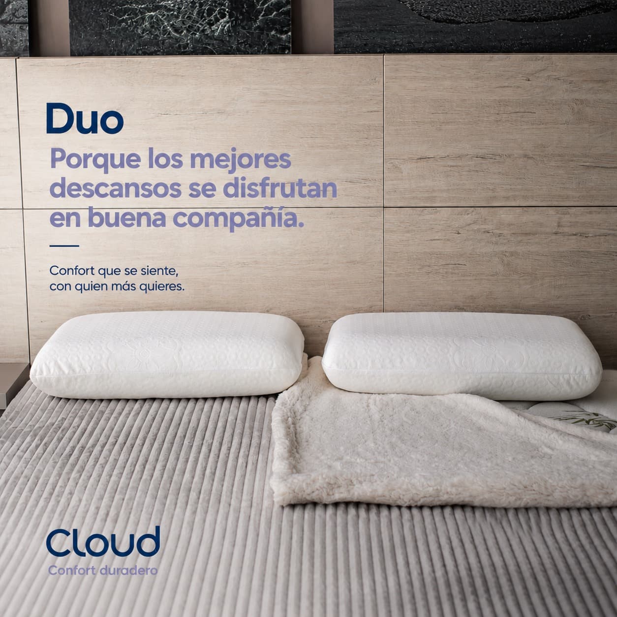 Almohadas Cloud - Confort excepcional