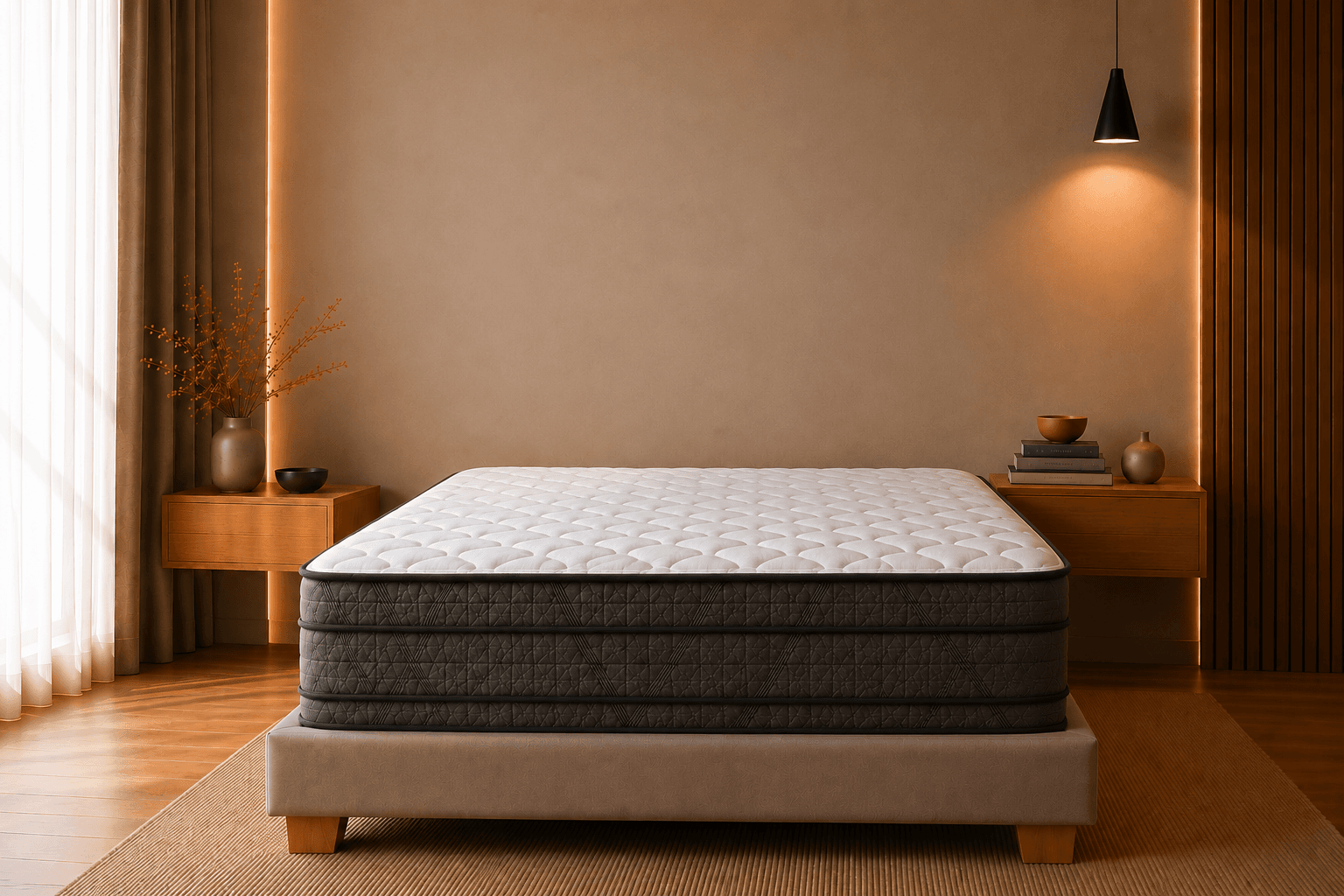 COLCHON KING SIZE + 2 ALMOHADAS CERVICALES