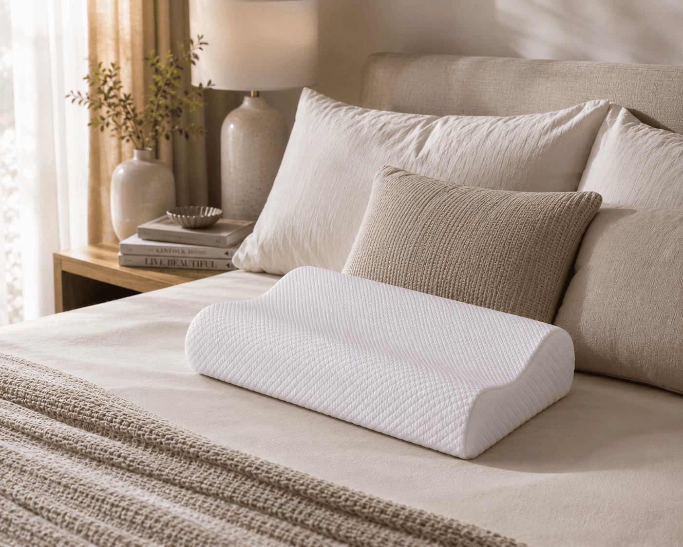 COLCHON KING SIZE + 2 ALMOHADAS CERVICALES